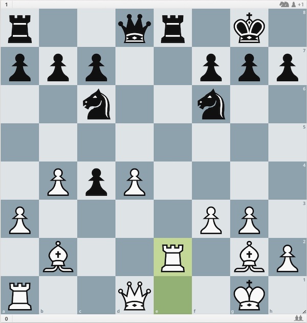 White Captures Last Black Bishop - Chess Diagram