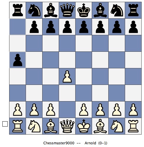 Beating Chessmaster 9000
