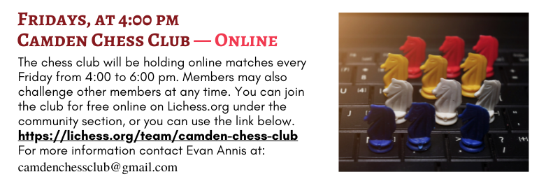 Camden Chess Club Online