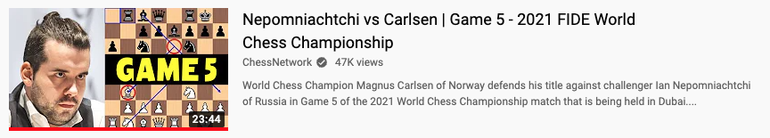 ChessNetwork video analysis of Game 5