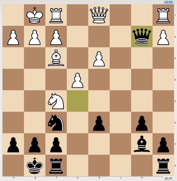 Did Black get a poisoned pawn?
