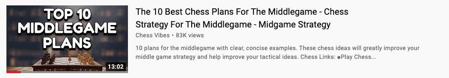 The 10 Best Chess Plans for the Middlegame
