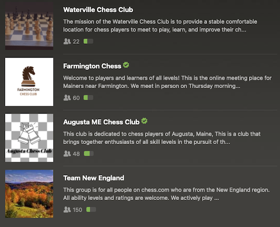 Chess.com sibling Chess Clubs Online