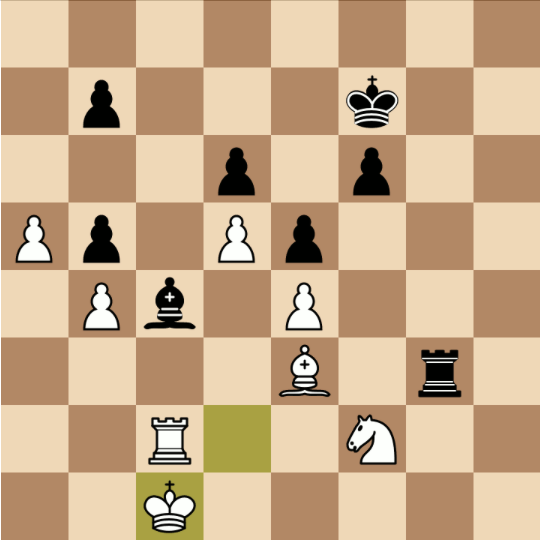 ChessBoard King abandons Bishop