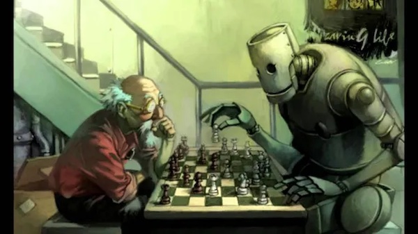 Playing chess with a robot?