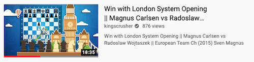 Win With London System Opening